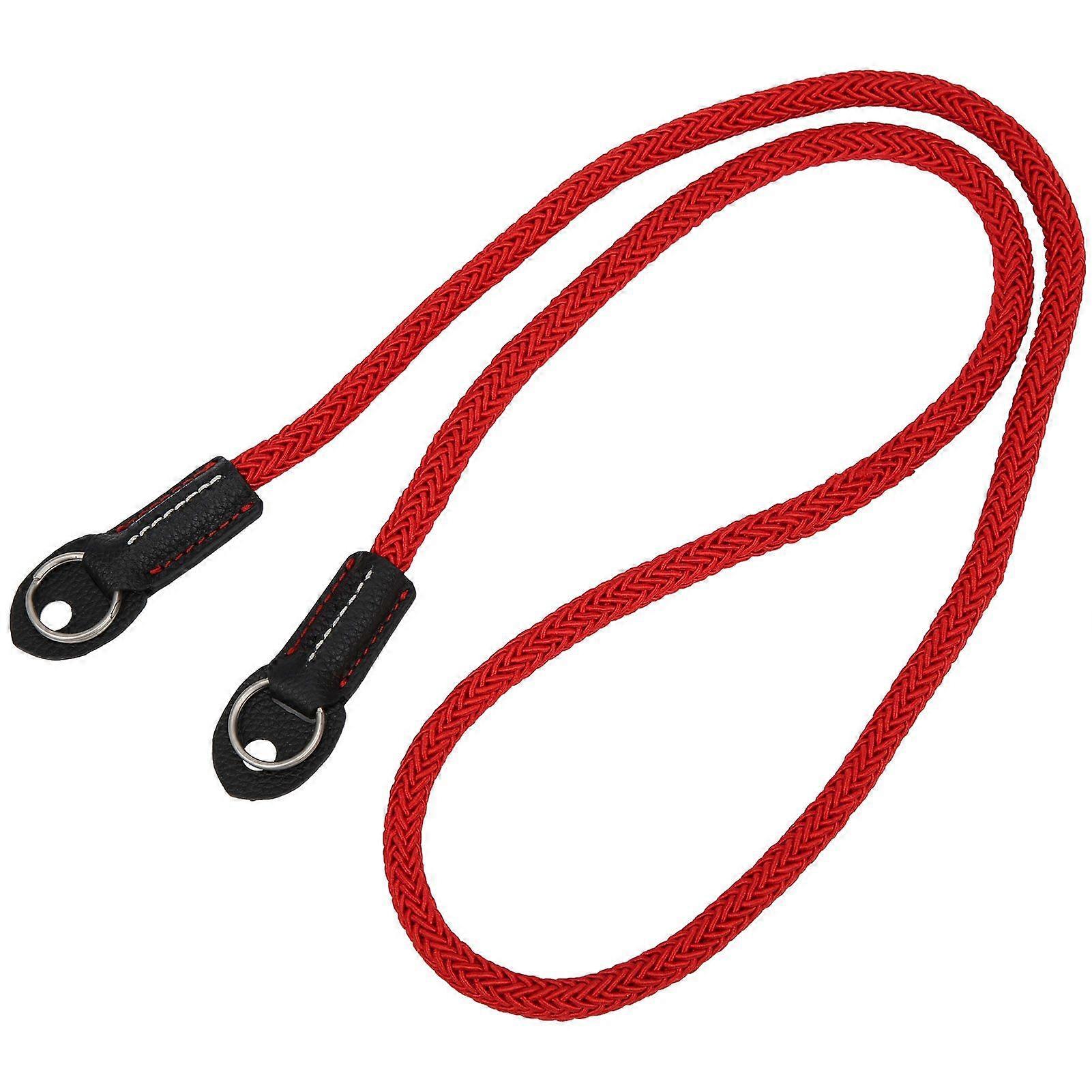 Mirrorless Camera Back Strap Knitting Rope First Layer Artificial Cowhide Compatible With Sony Camerared