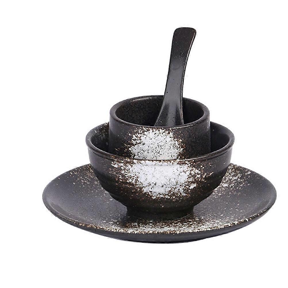 Household Ceramic Bowl Multi-Function Tea Cup Set for Home Use 1Set