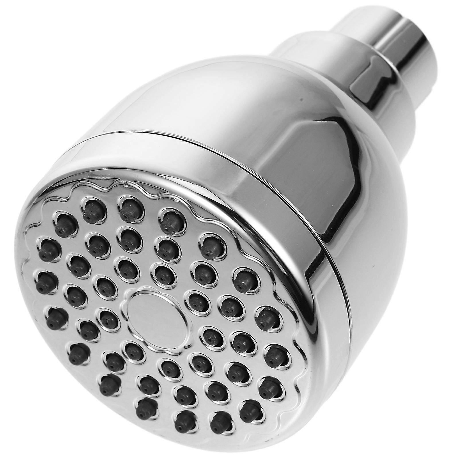 Powerful Shower Head Wall Mount Fixed for Shower Use Silver