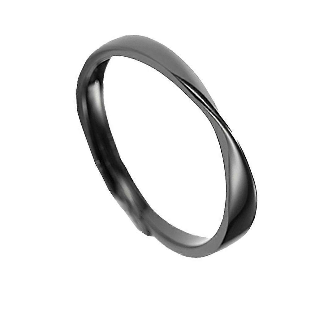 Couple Ring Silver Relationship Finger Ring Decorative Opening Ring for Man