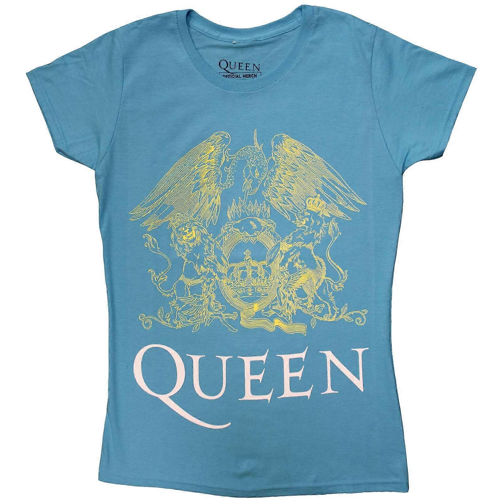 Queen Ladies T-Shirt: Crest
