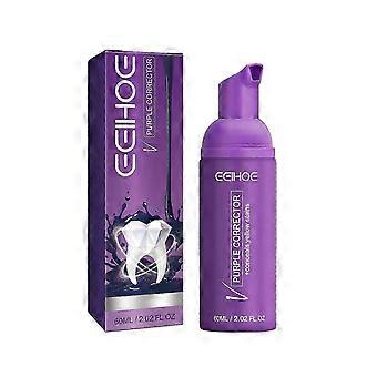 EELHOE Purple Teeth Cleansing Mousse: Renser dypt, fjerner flekker, fjerner lukt og gir munnhelse.
