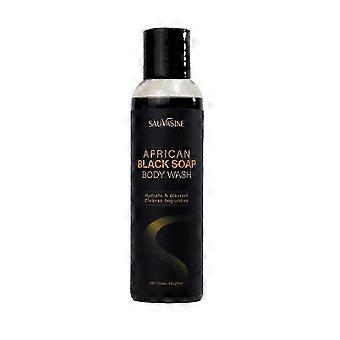 2026 African Black Soap dusjsåpe Fuktighetsgivende svart afrikansk såpe med sheasmør, aloe vera, honning og kokosolje Dyprensende og fuktighetsgivende