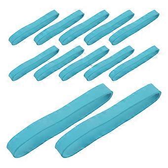 30pcs Ski Binding Brake Retainer - Winter Ski Carry Strap - Rubber Brake Band Snowboard Retainers for Snowboard Attachment