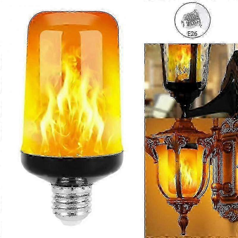 B22 E27 Led Flame Light Bulbs Led Flame Effect Light Simulation Fire Lights -aqwg