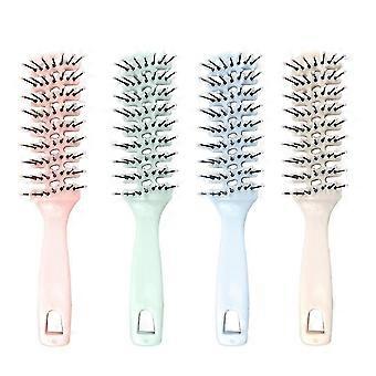 Brosse à cheveux de ventilation, hommes et femmes avec brosse de ventilation à 9 rangées utilisant une brosse de massage antistatique à tête de rotule