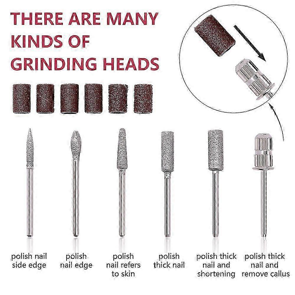 Manicure set with drill and UV lamp basic manicure kit for beginners