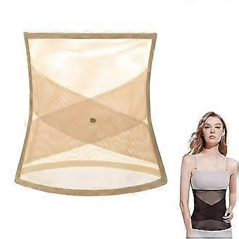 Damen Taille Trainer Korsett Atmungsaktives Mesh Abnehmen Bauchkontrolle Gürtel Sport Body Shaper Shapewear