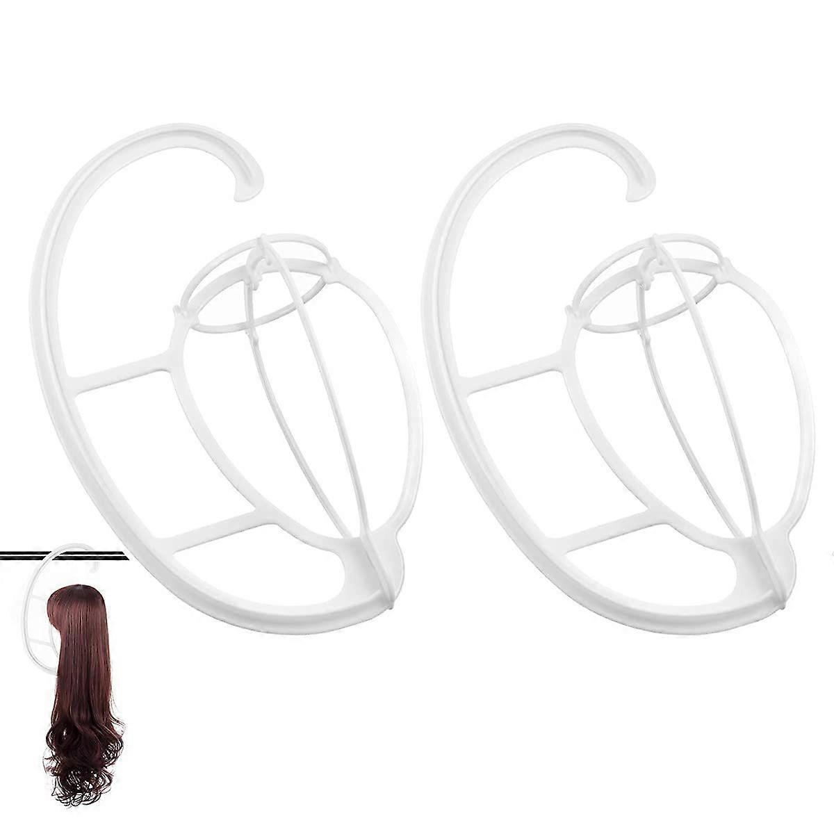 Cintres de support de perruque, 2 Pack