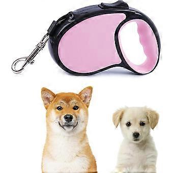 Retractable dog leash for large dogs up to 25kg, 5m retractable dog leash, with locking stop button, retractable leash f [XR]