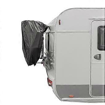 Bicycle cover for 2 bikes on rear-mounted rack