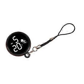 Student Pendant Watch Waterproof Led Digital Electronic Time Display Mirror Keychain With Hanging Rope Watch