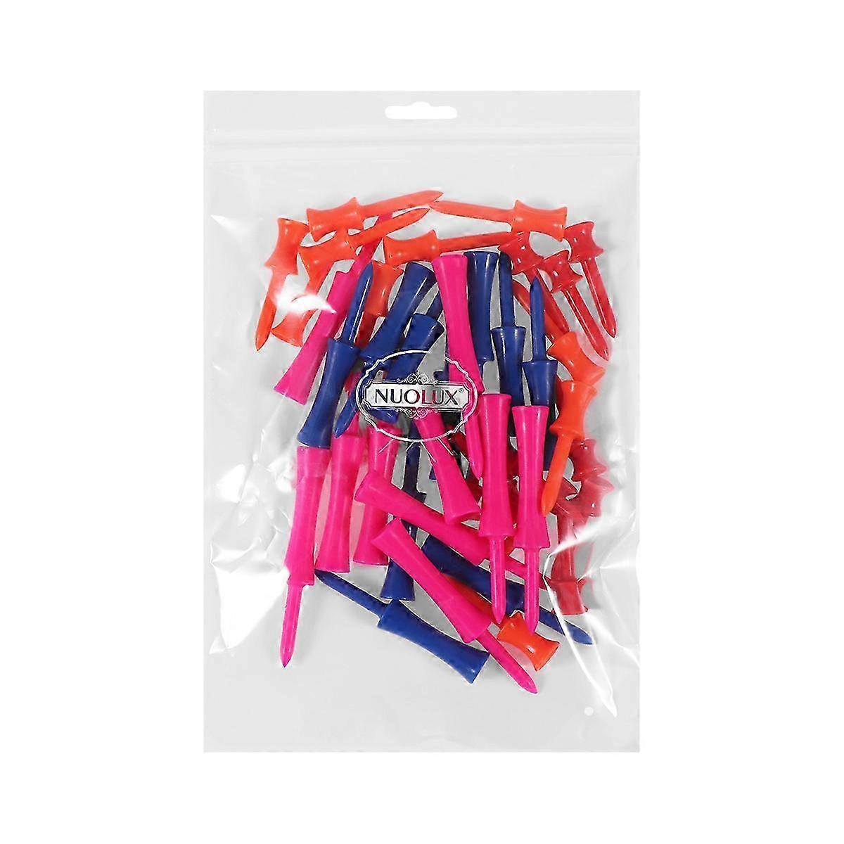 NUOLUX 40PCS 4 Sizes Plastic Step Tees Training Accessories