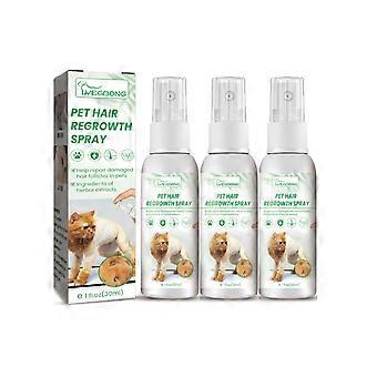 1/2/3pcs Dog Hair Loss Treatments for Dogs Cats Use on Body Promotes Hair Growth