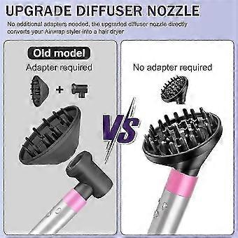 compatible with HS01 and HS05 Diffuser Large Round Volumizing Brush Cleaning Brush Set Curling Iron Styling Tools B