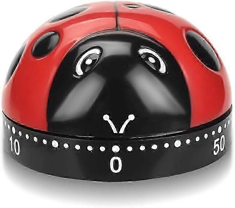 60-Minute Dial Timer: ABS Mechanical Timer for Kitchen, Baking, Studying, and Desk Decor