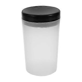 Nail Art Brush Cleaner Cup Small Plastic Nail Art Tip Brushes Holder UV Gel Pen Polish Remover Cleanser Cup Soaking Brush Cleaner Pot