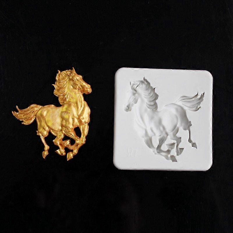 Pentium's horse-shaped chocolate mold - 1PC