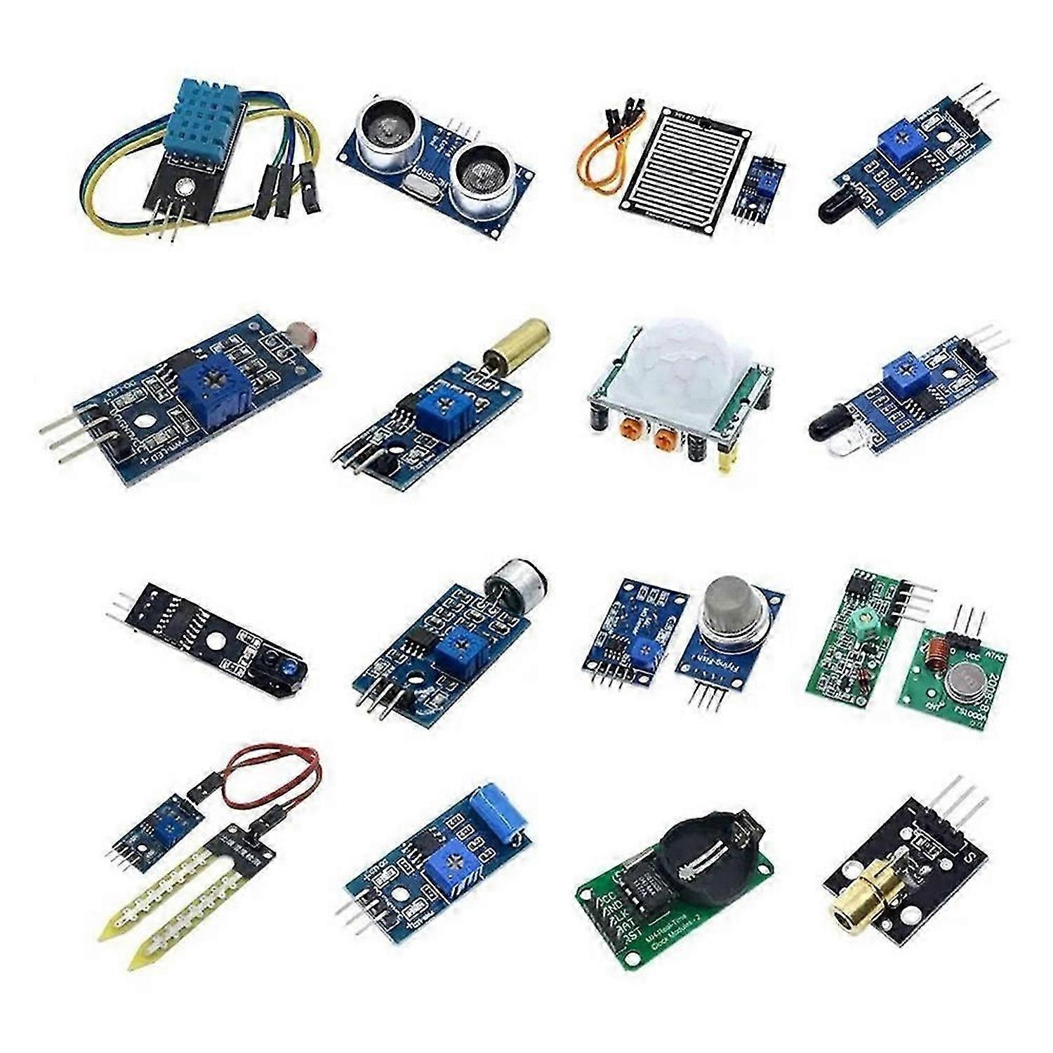 16 in 1 Modules Kit Learning Kit Sensor Kit for /STM32/ R3/51 Microcontroller