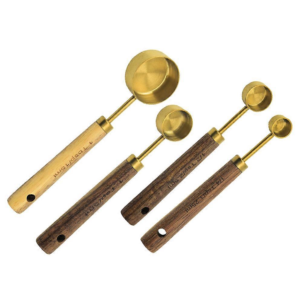 Kitchen Measuring Spoons 4Pcs Bean Measuring Cups for Cooking