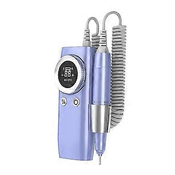 Rechargeable 45000 RPM Electric Nail Drill 36W Professional Nail File for Gel Nails with LCD Display