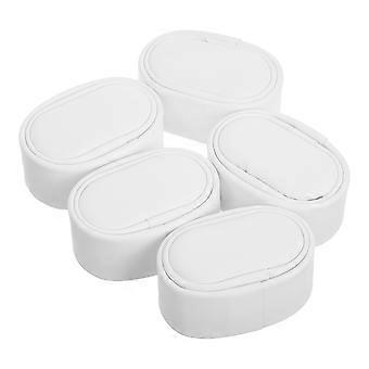 5pcs Mini Watch Pillows Pu Small Watch Box Pillow Inserts Watch Cushion Pad For Watch Display Jewelry Box  Holder Travel Office Home