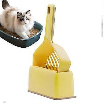 Cat Litter Scoop with Handle, Lightweight MultiPurpose Strainer, Easy Cleaning SZRH A-D 26-27