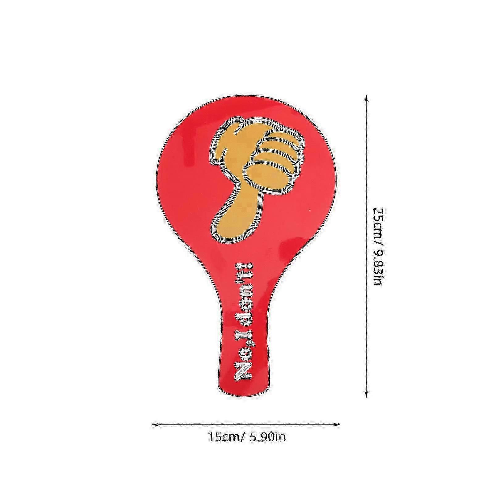 Handheld Voting Paddles, Plastic Double-sided, High Visibility, Sturdy, For Classroom Voting, Teacher Feedback, Interactive Learning, 2 Pack