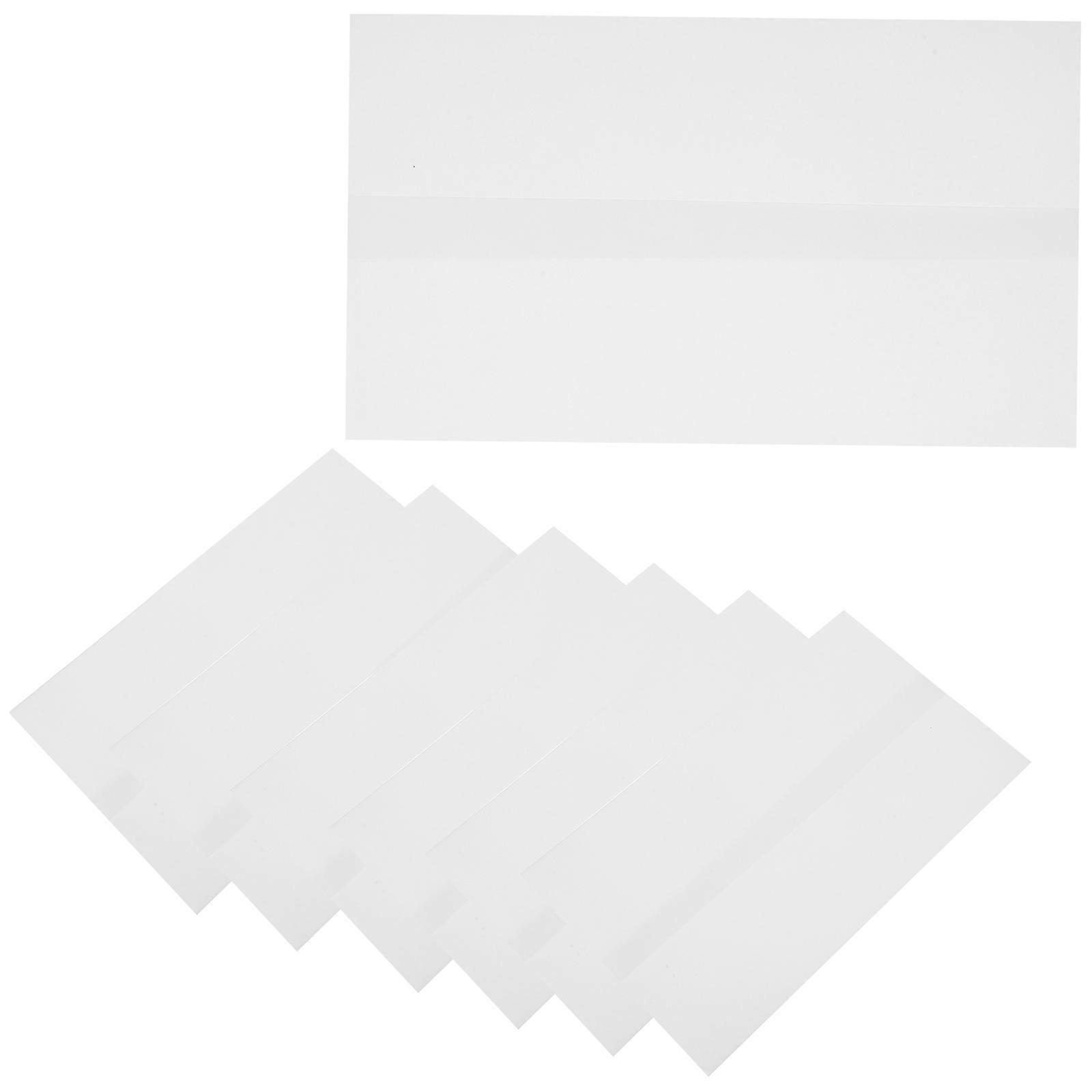 Please Invitation Cards Envelopes Translucent Envelope for Writing Use 20Pcs