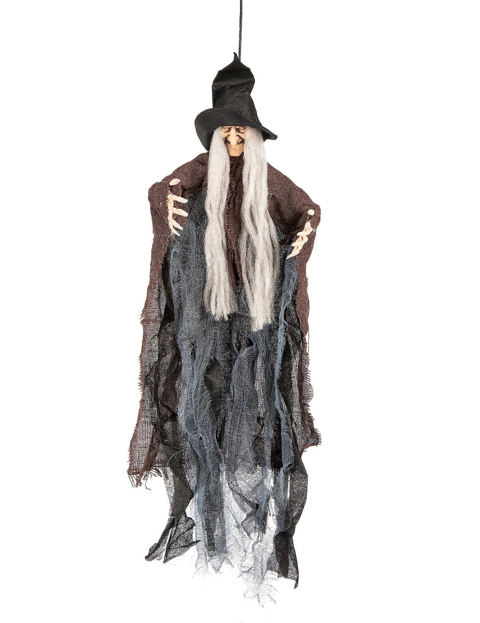 Witch hanging decoration 50 cm