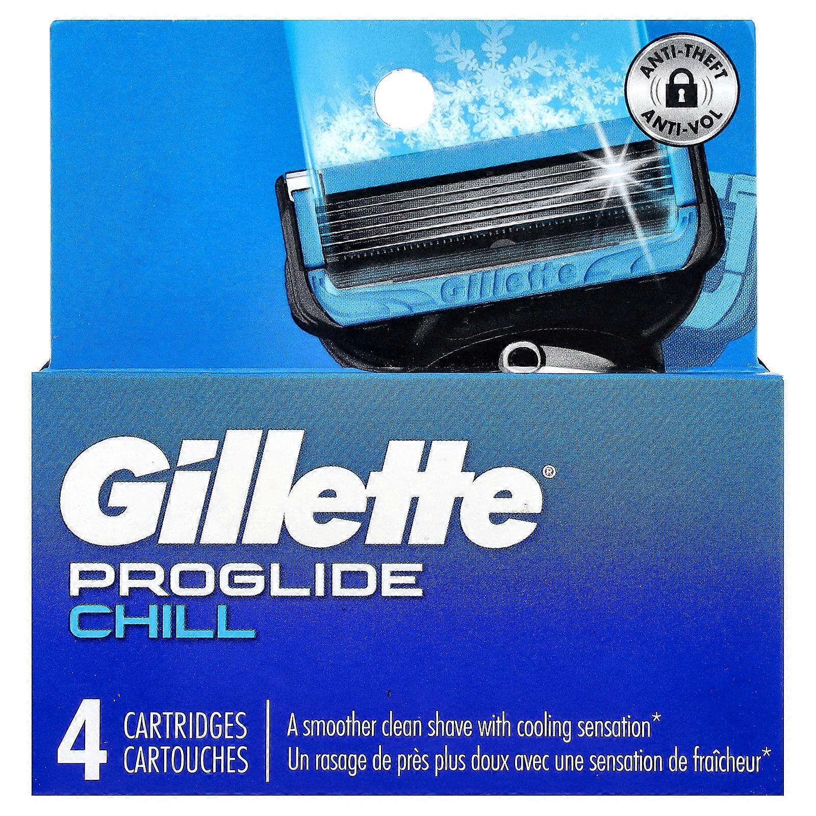 Gillette, Proglide Chill , 4 Cartridges