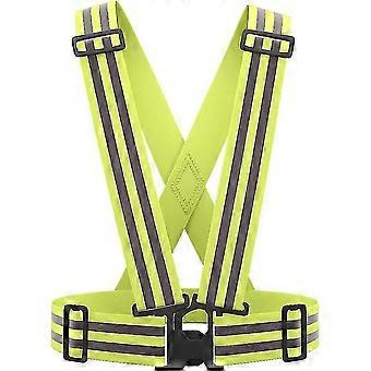 Safety Gift Reflective Running Vest High Visibility Multiple Colors Optional
