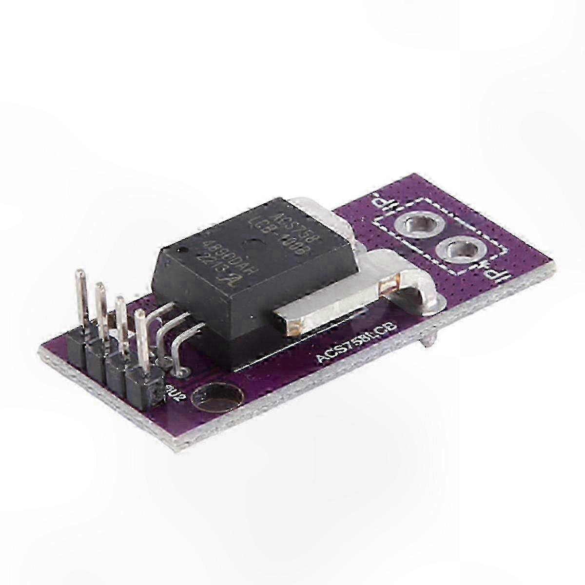 Linear Hall Current Sensor Module, 3-5V Detection, 100A Compatibility compatible with Accurate Electrical Monitoring