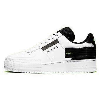 Nike Air Force 1 Type White Black Volt AT7859-101