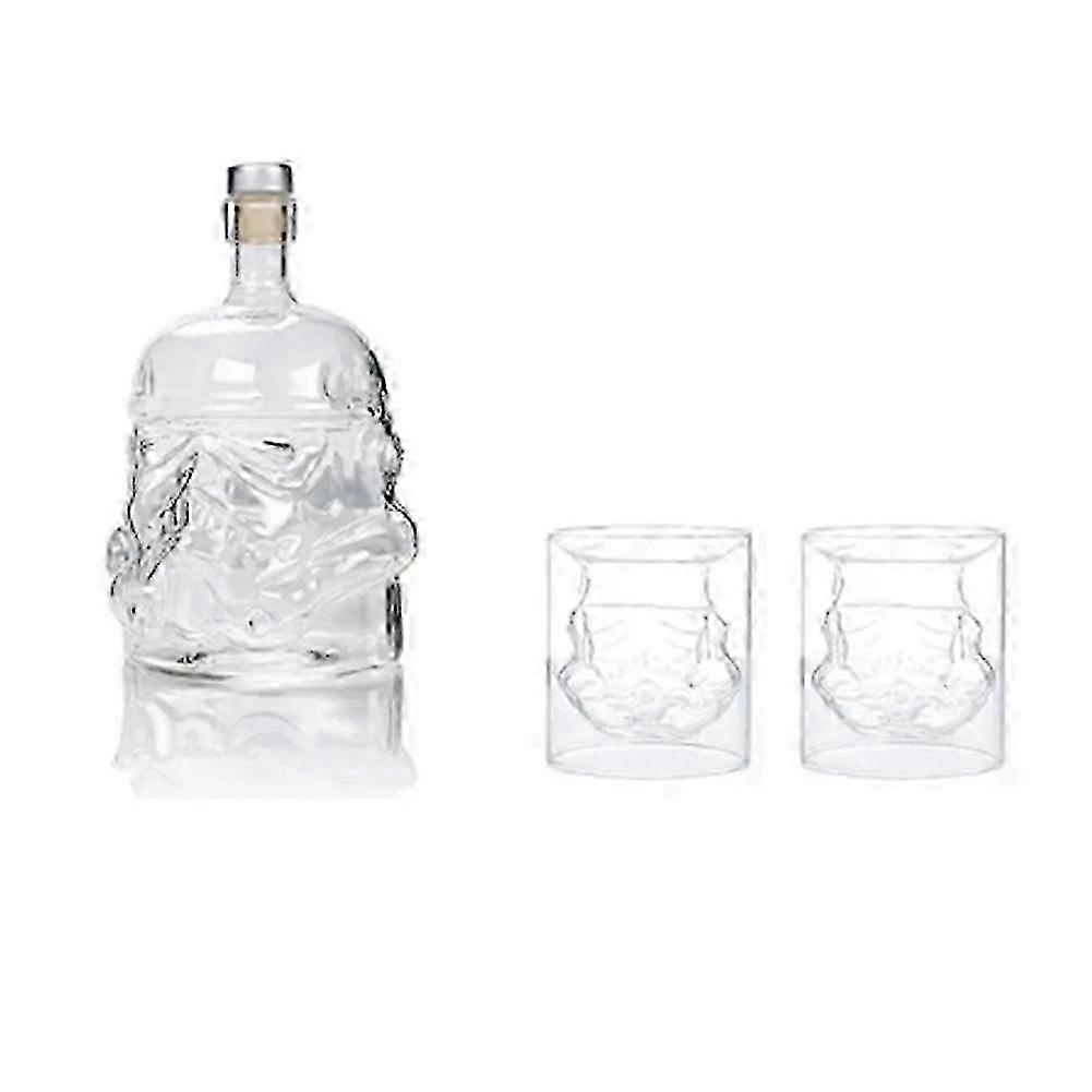 Heat-Resistant Skull Decanter Set