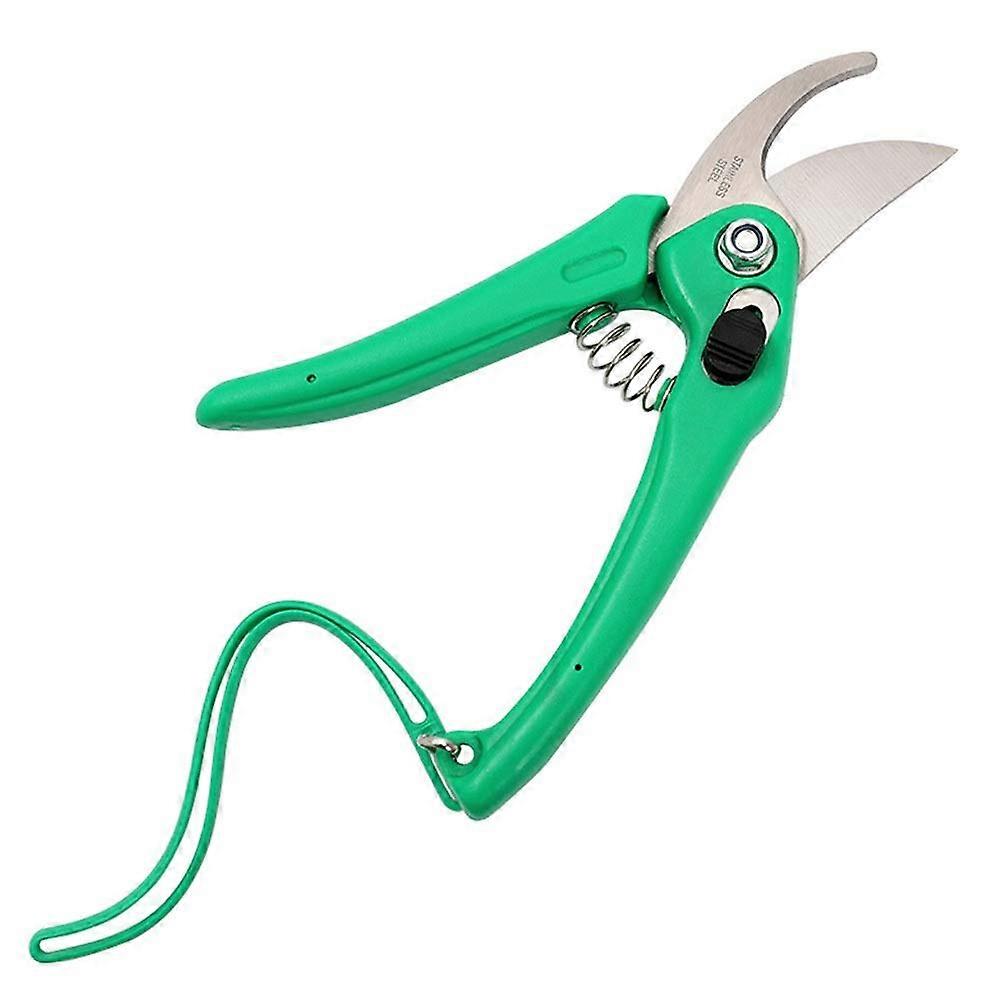 Pruning Shears Stainless Steel Garden Scissors with Ergonomic Grip and LowFriction Cutting Design