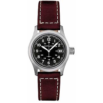 Hamilton khaki watch f qr 33 e.ne p.marr Quartz Analog Man watch with Cowhide Bracelet H68311533