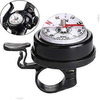 2025 MTB, bike Compass Bell Mountain Bike Cycling Handlebar Ring Alarm Ring Down Horn Bell Accessory_HP
