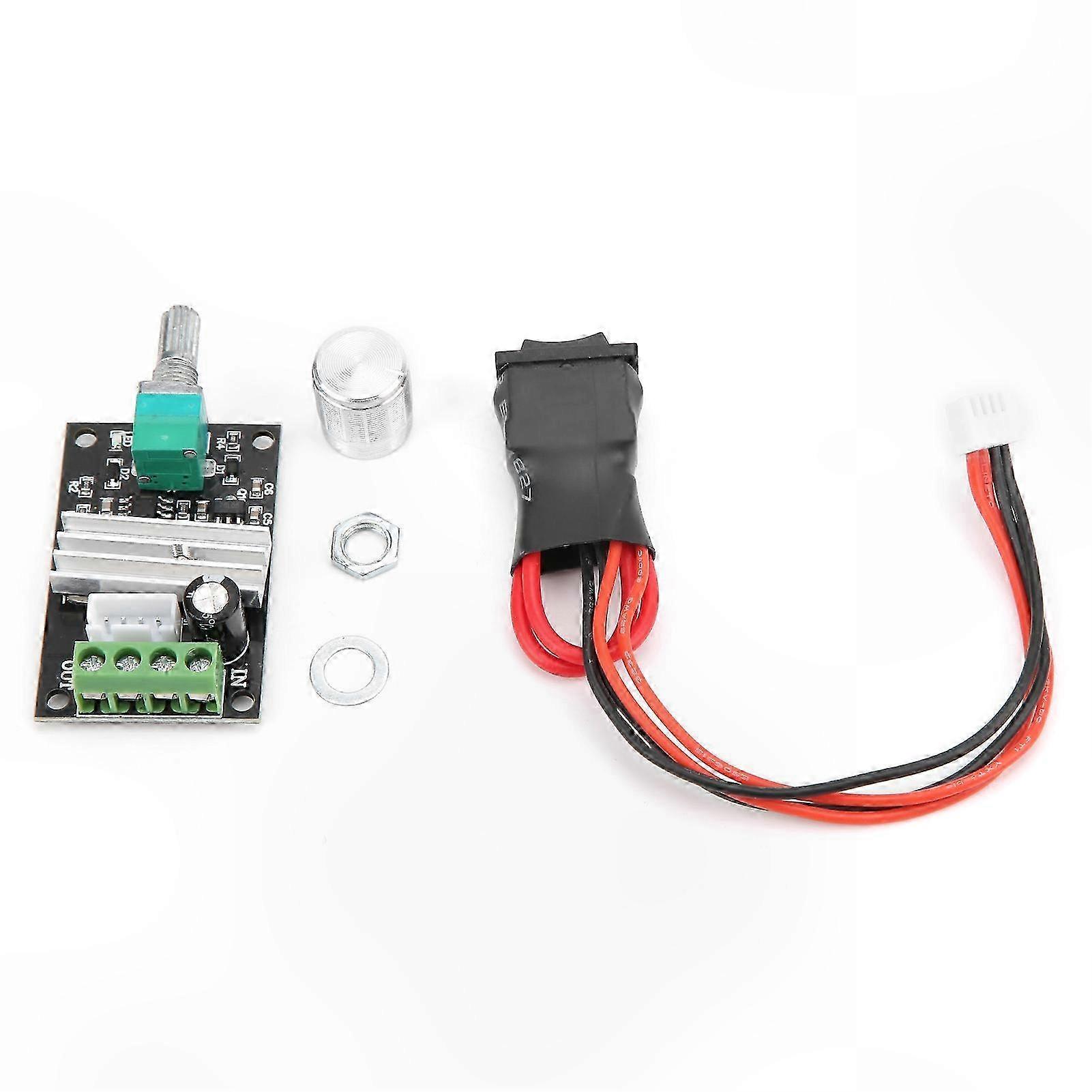 DC Motor Speed Control Module PWM Adjustable CW CCW Direction Controller Driver DC 6V/12V/24V 3A
