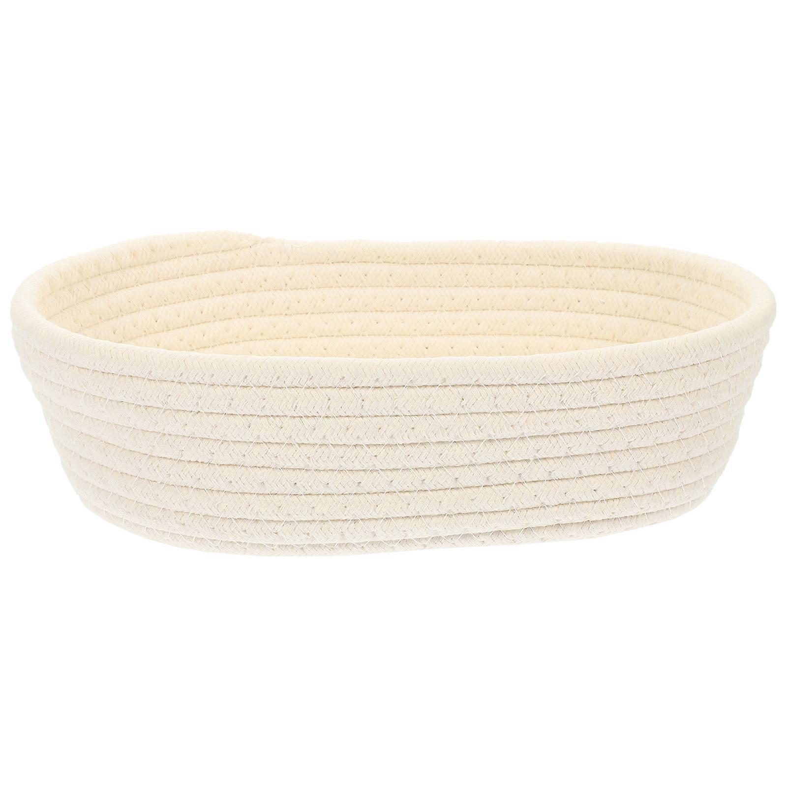 Cotton Rope Woven Storage Basket for Storage Use Multi-Function Container