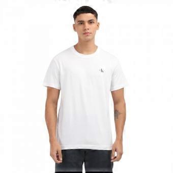 Calvin Klein Mens Plain Crew Neck T-Shirt (Pack of 2)