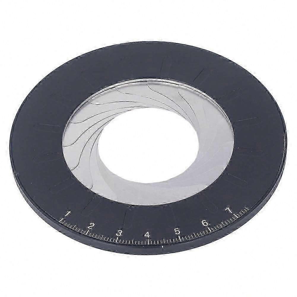 Circle Drawing: Adjustable Rotatable Round Template Ruler
