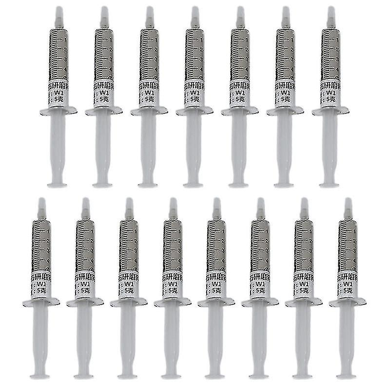 16 Stück Öllöslichkeit Diamant-Läpppaste W0.18-W60 Compound-Spritzenwerkzeug