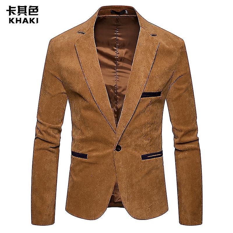 Herren Cord Casual Slim Fit Blazer