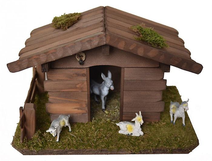 Krippenzubehör Ziegen 6-teilig - 4cm Hoch Für Weihnachtskrippen