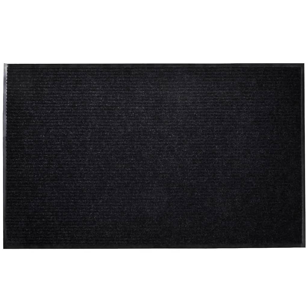 Doormat PVC Black 90x150 cm