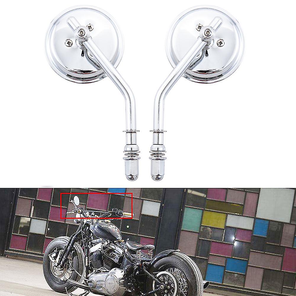 8mm Cycle Short Stem 3" View For Harley Dyna Bobber Chopper Old 1982-2018 Up