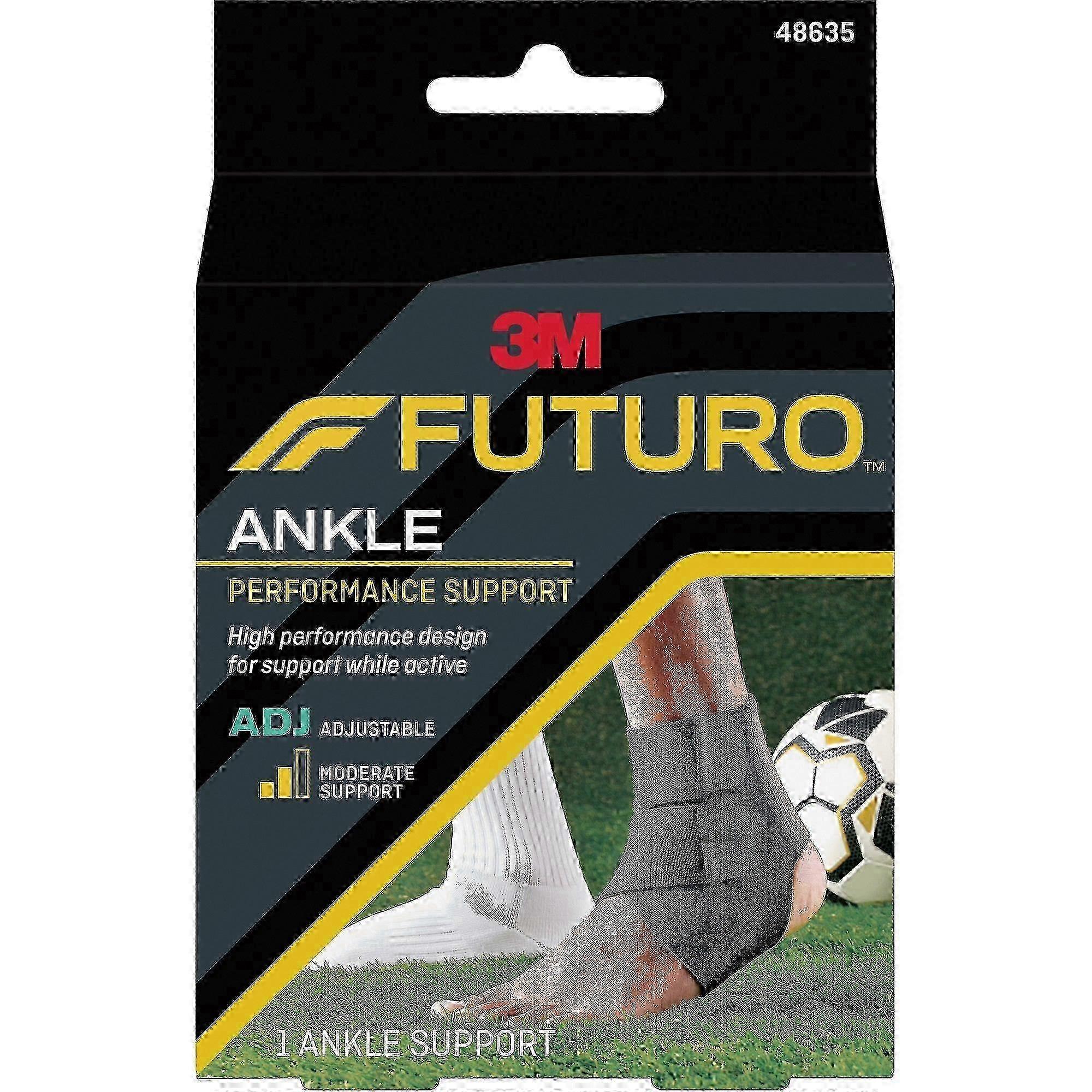 Futuro Moisture Control Ankle Support, Moderate, Adjustable, 1 Ea