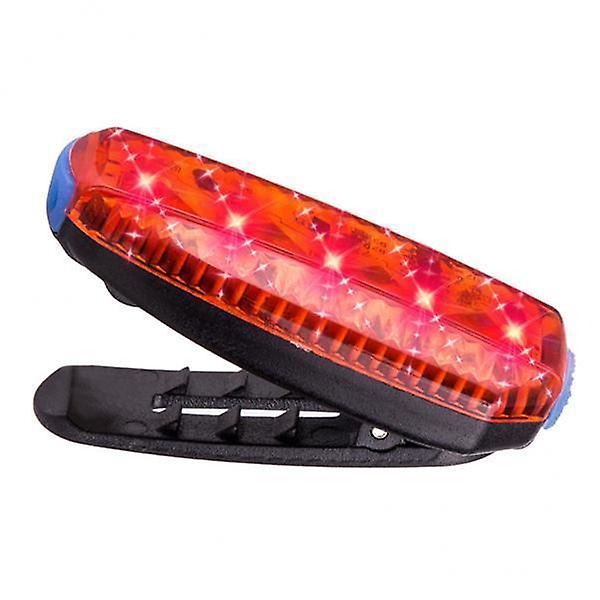 3xWaterproof Bicycle Tail Rear Light Cycling Clip On USB Lamp Torch Headlight