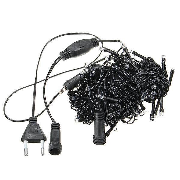 10M 100 Led String Fairy Lights - Utendørs Jul, Ferie, Bryllupsfestlampe, 220v